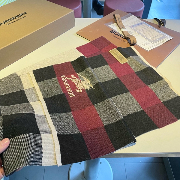 ブランドマフラー細部ディテール